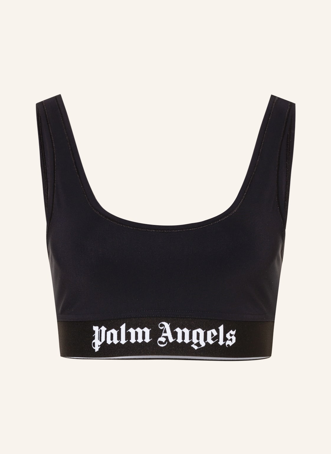 Image of Palm Angels Cropped-Top schwarz