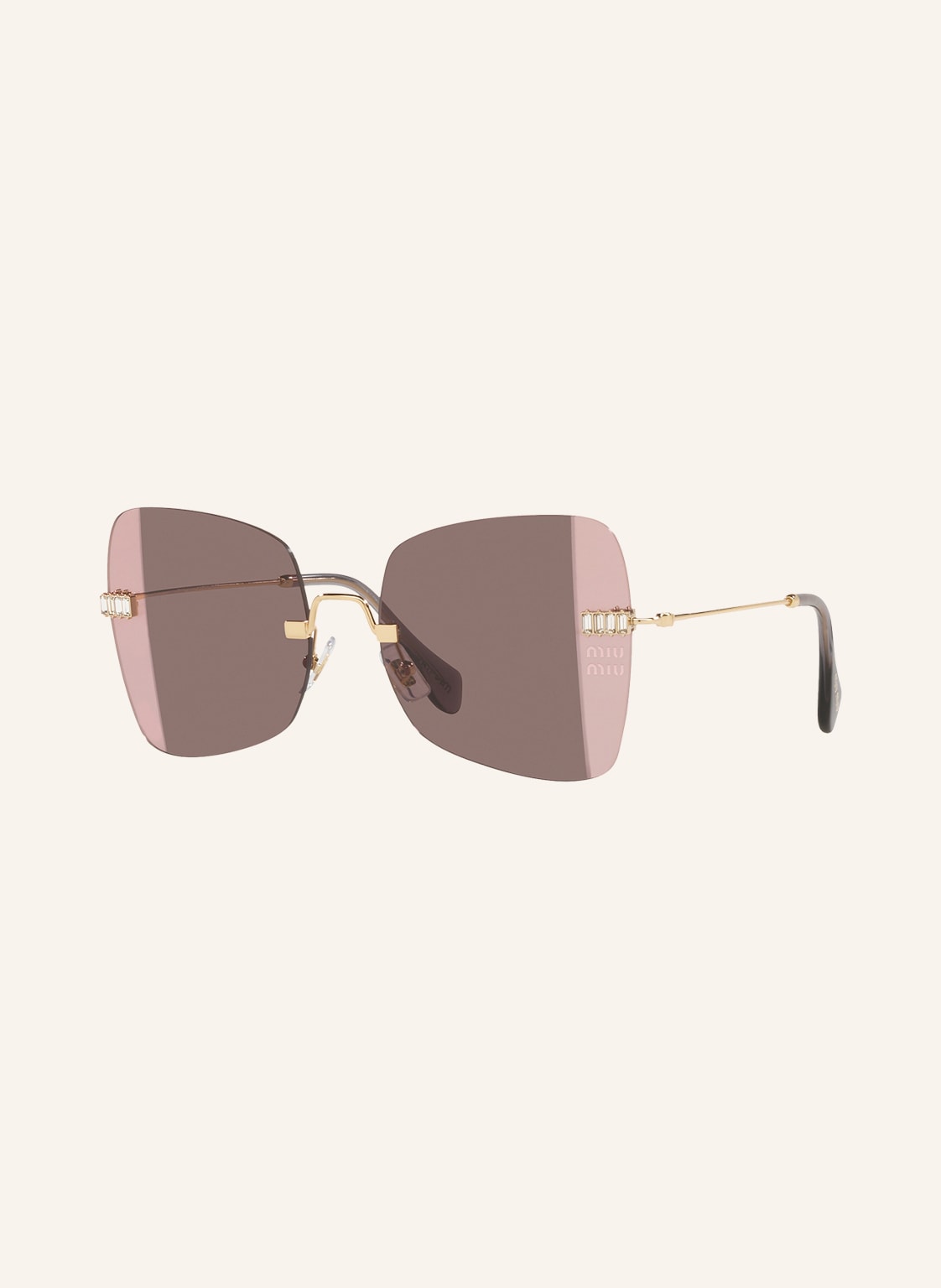 Image of Miu Miu Sonnenbrille Mu 50ws gold
