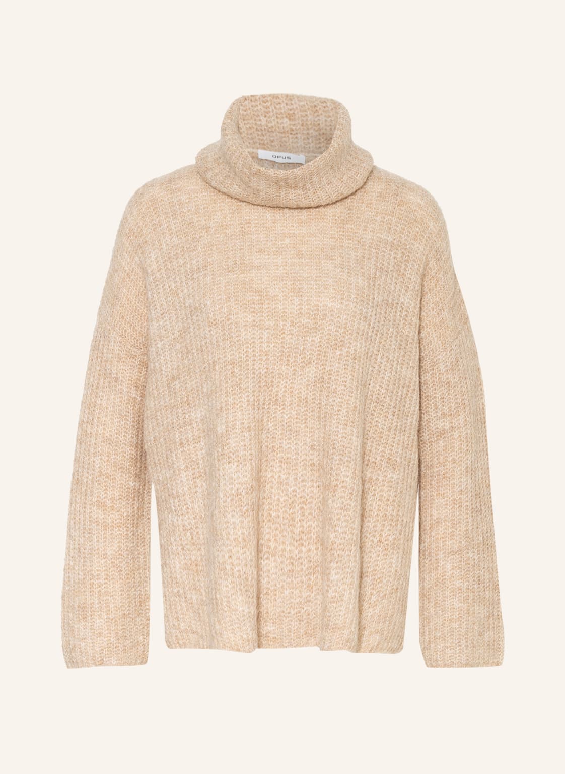 Image of Opus Rollkragenpullover Parja Mit Alpaka braun