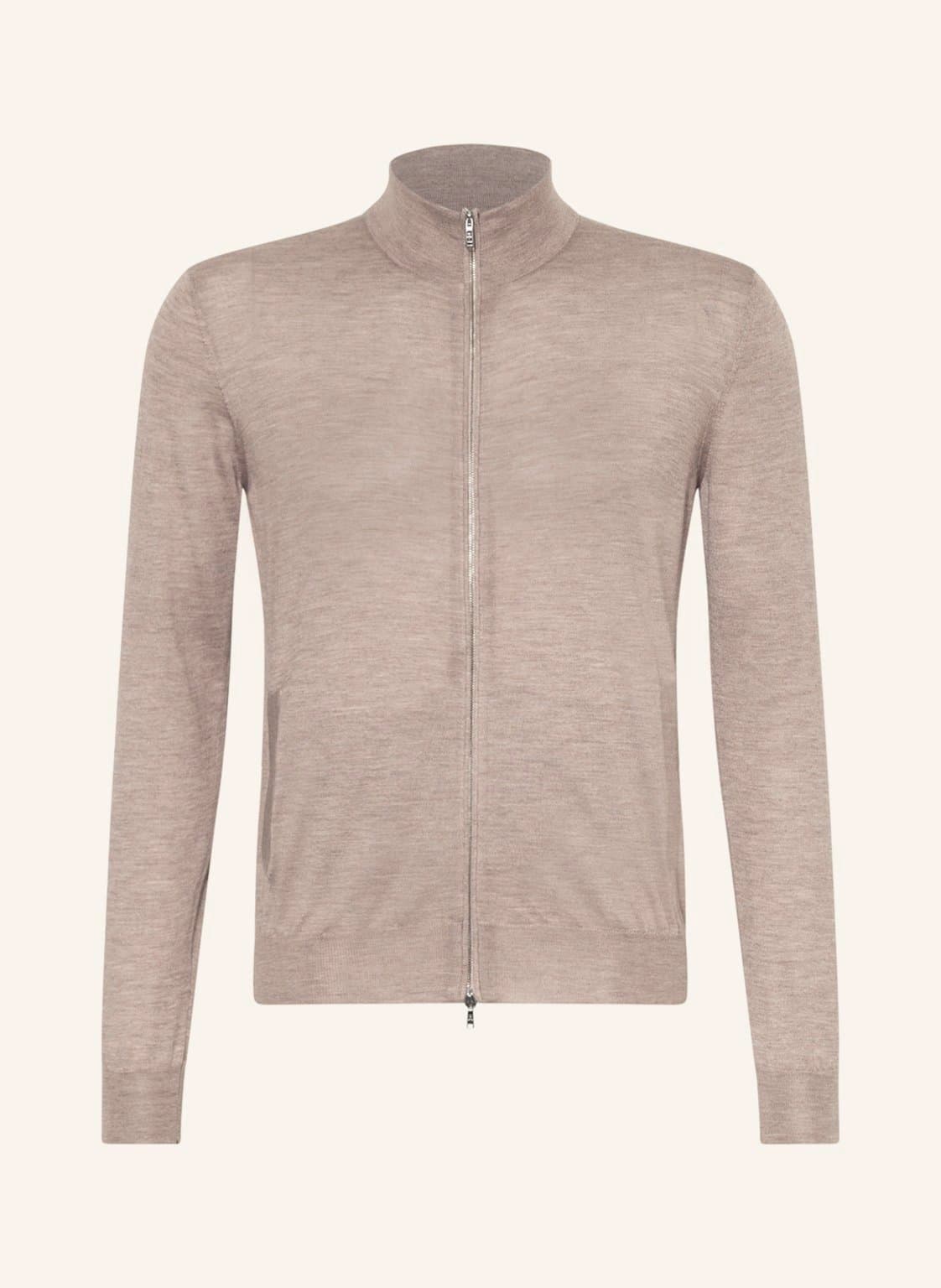 Image of Fioroni Strickjacke Aus Cashmere beige