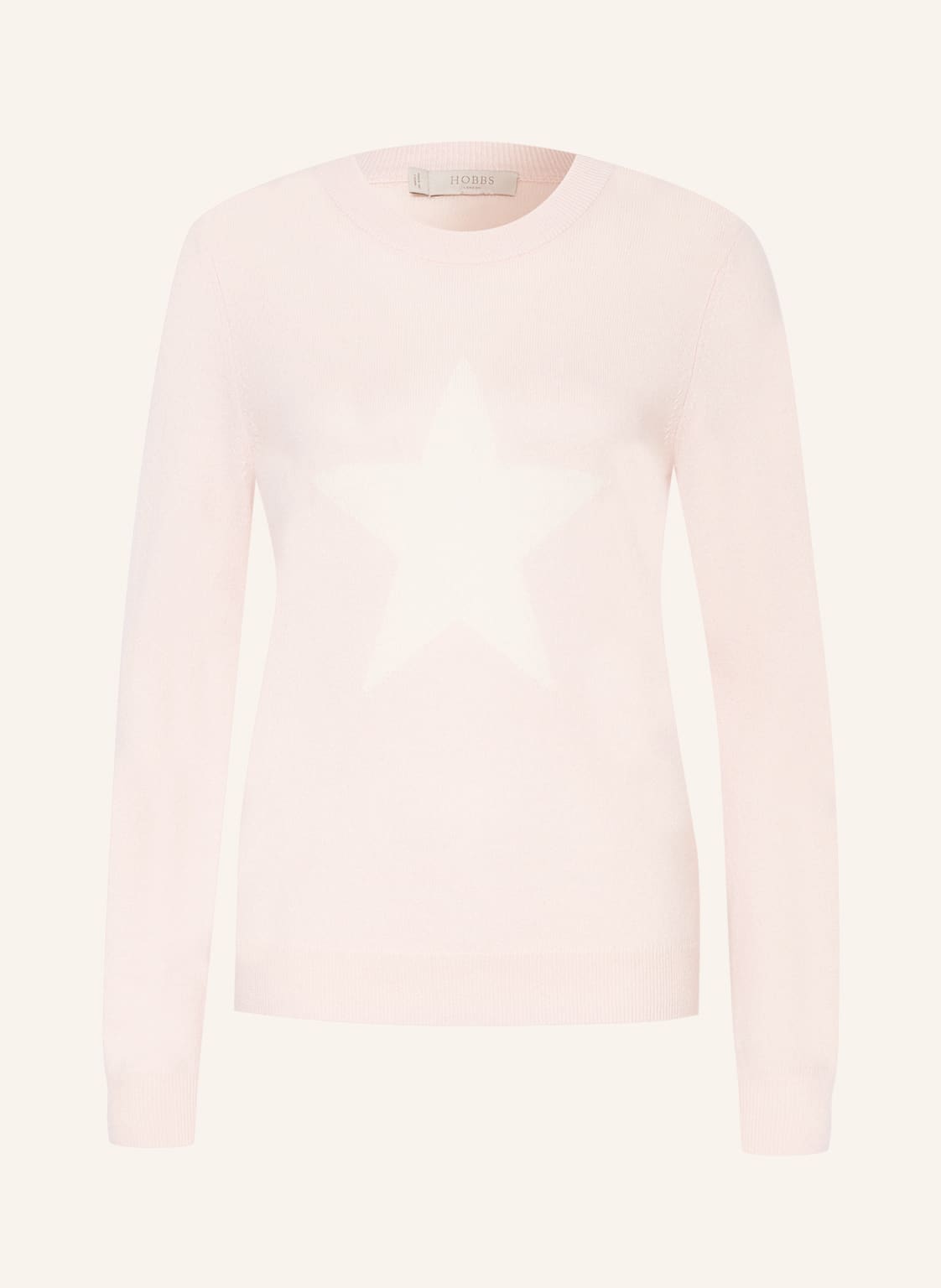 Hobbs Cashmere-Pullover Trudy rosa