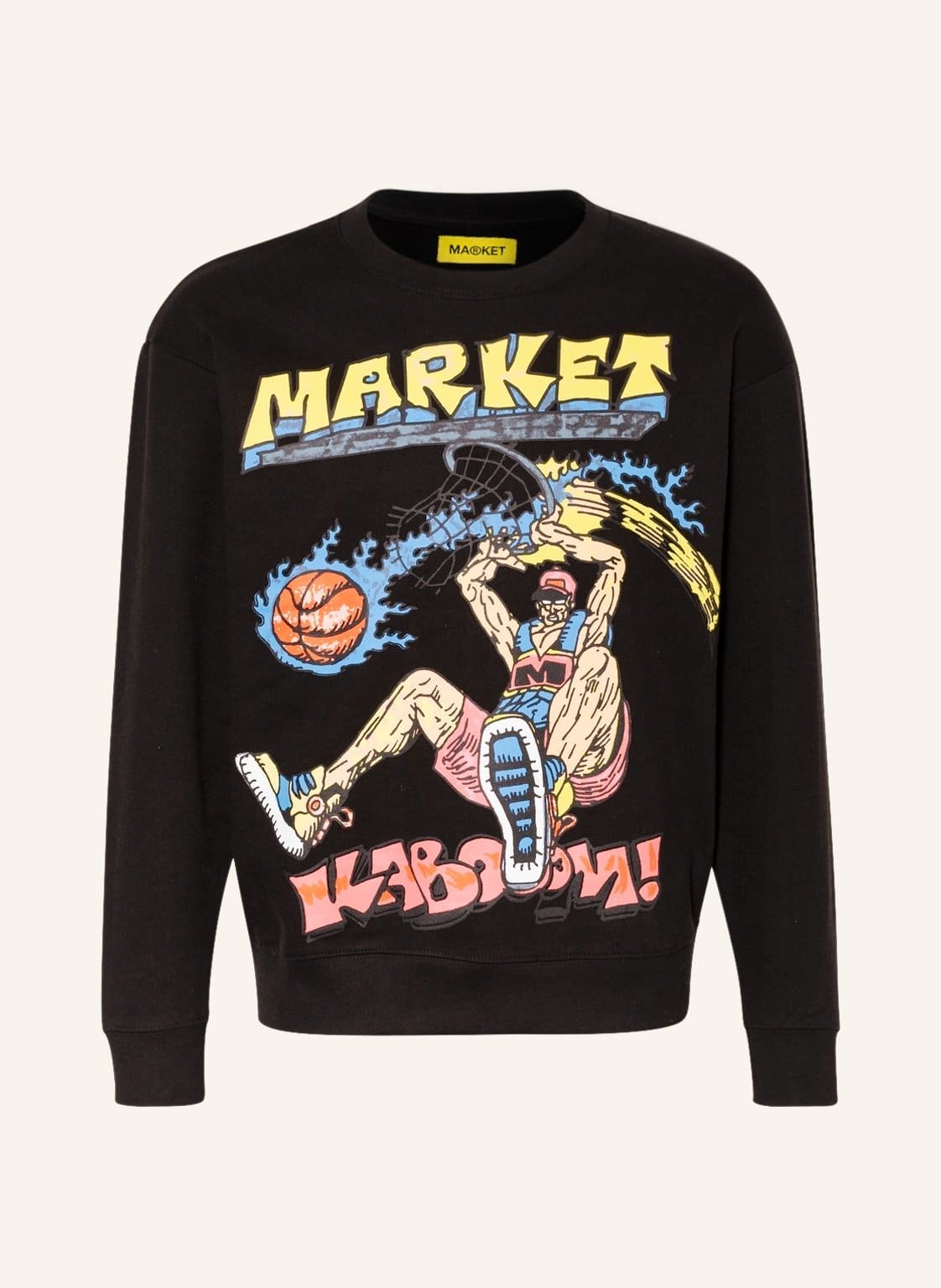Image of Market Sweatshirt schwarz