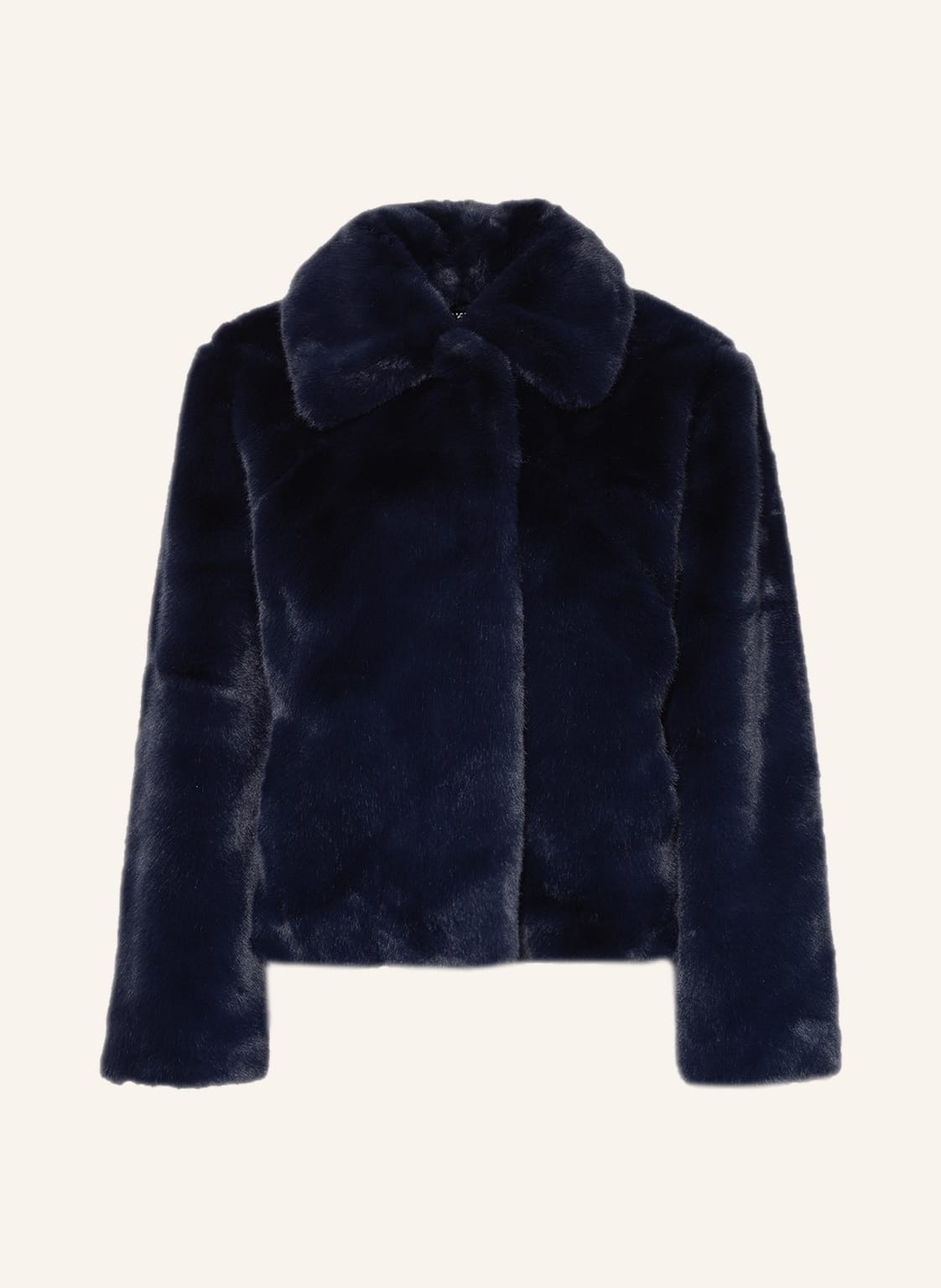 Image of Whistles Kunstfell-Jacke blau