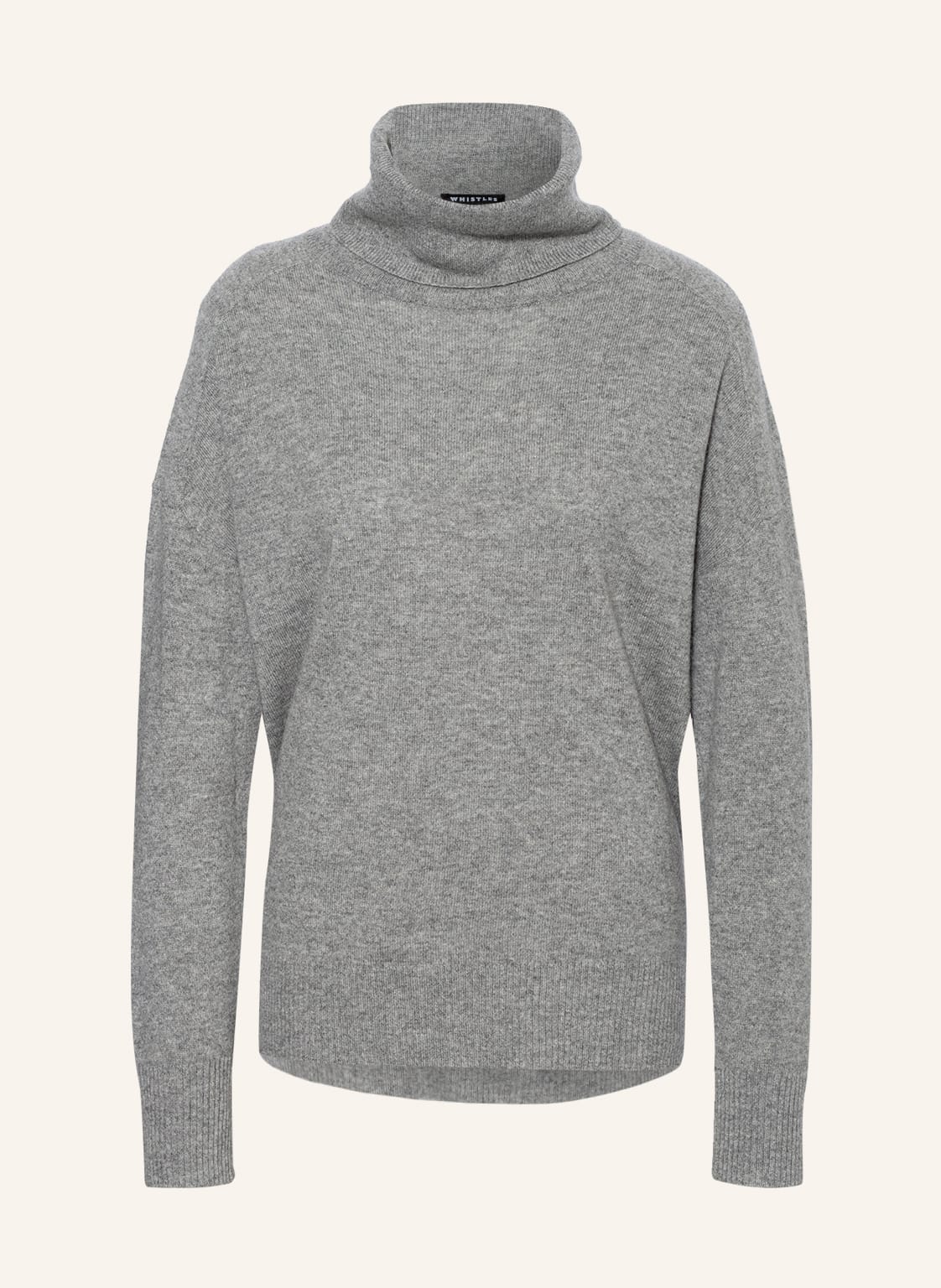 Image of Whistles Cashmere-Pullover grau