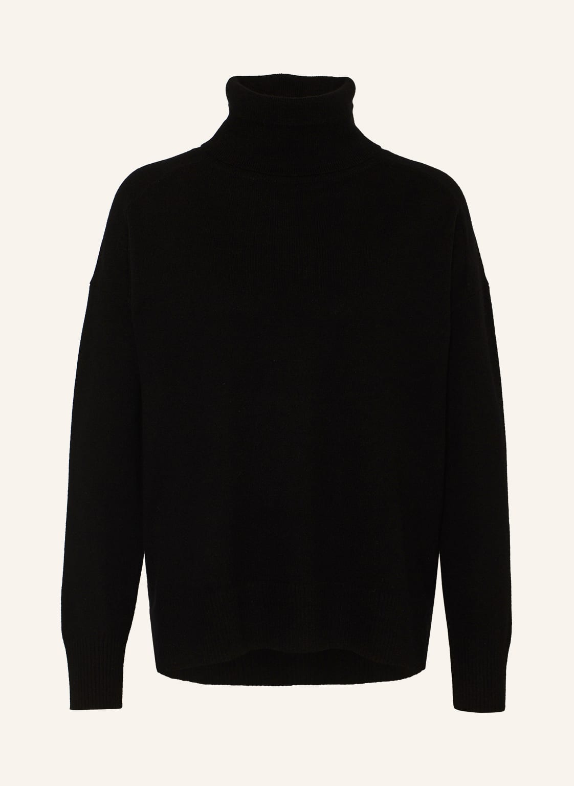 Image of Whistles Rollkragenpullover Aus Cashmere schwarz