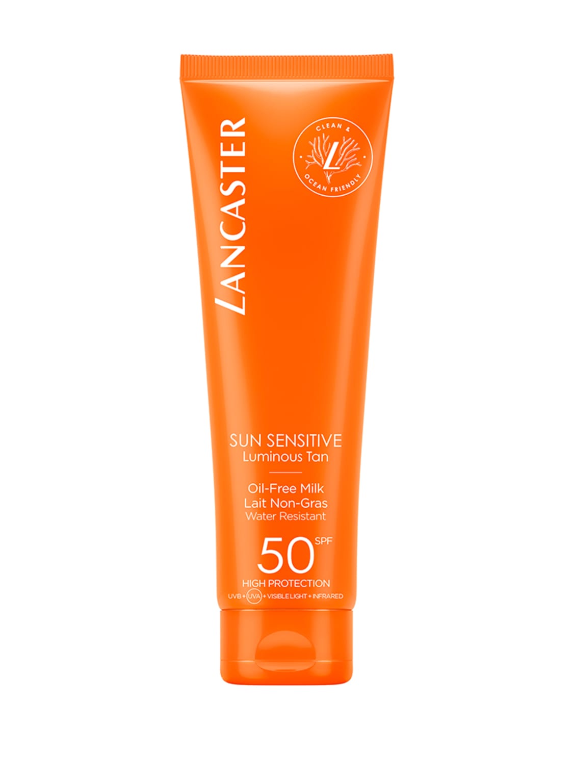 Image of Lancaster Clean Sun Sensitive Oil Free Body Milk SPF 50 150 ml