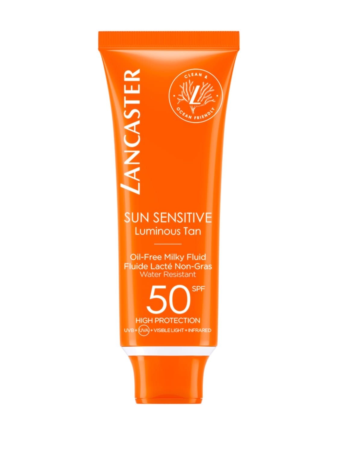 Image of Lancaster Clean Sun Sensitive Milky Fluid SPF 50 50 ml