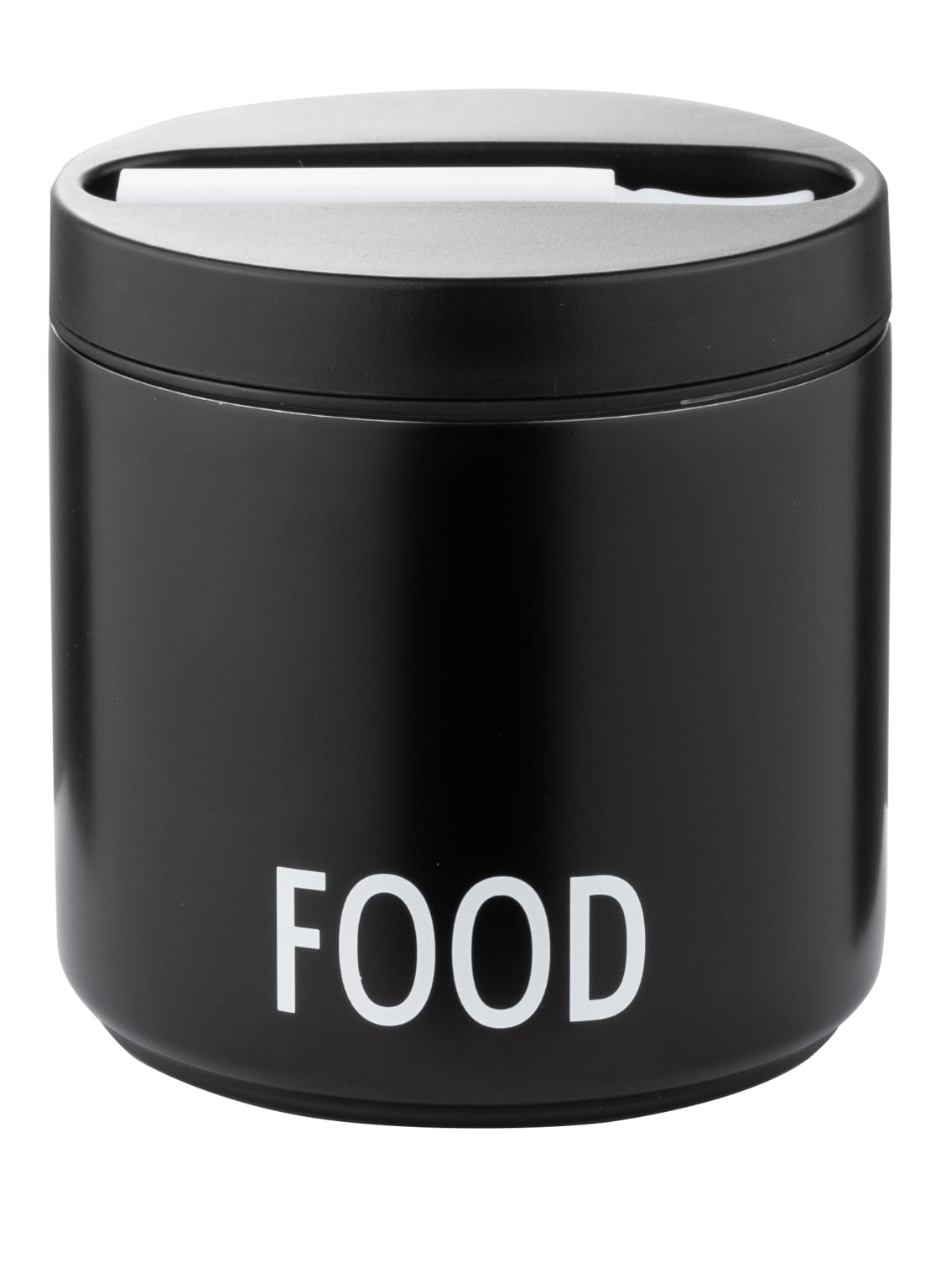 Image of Design Letters Thermo-Lunchbox Food Large schwarz