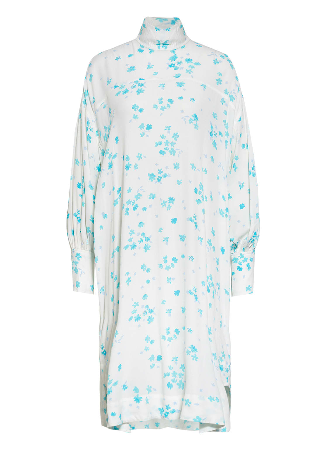 Image of Ganni Oversized-Kleid blau