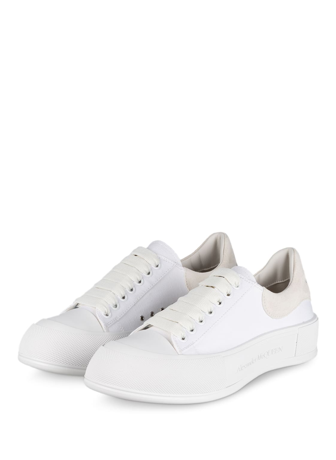 Image of Alexander Mcqueen Sneaker Plimsoll weiss