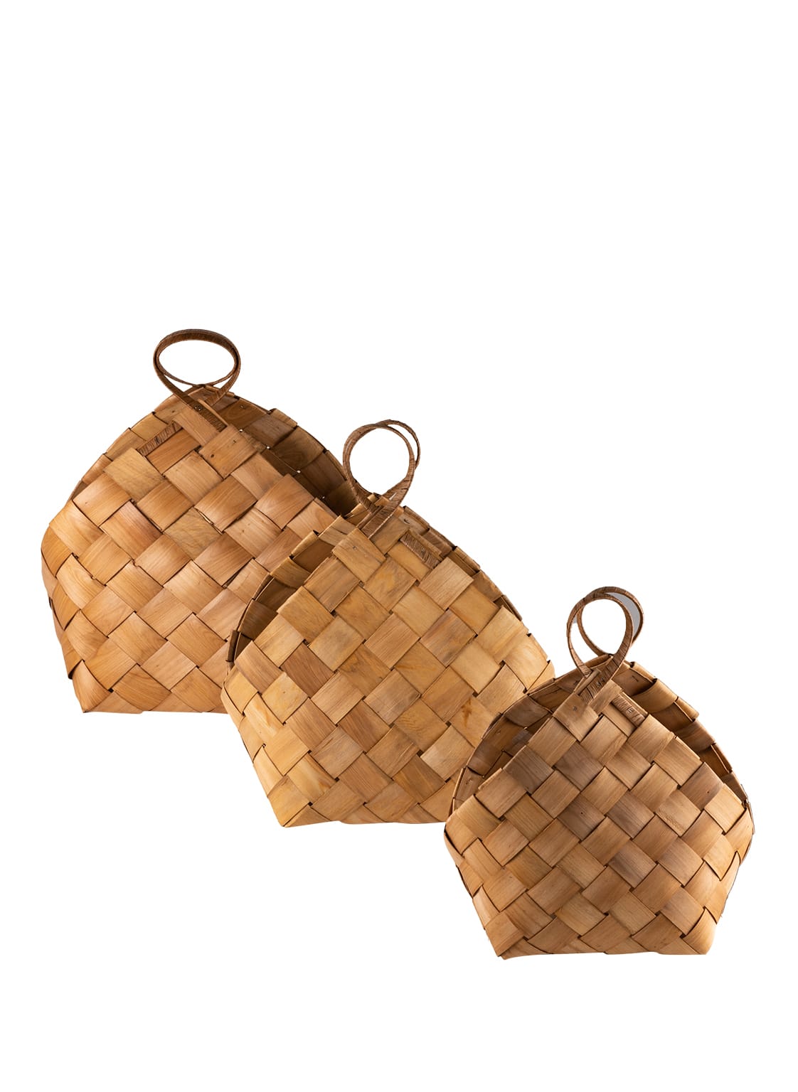 Image of House Doctor 3er-Set Körbe braun