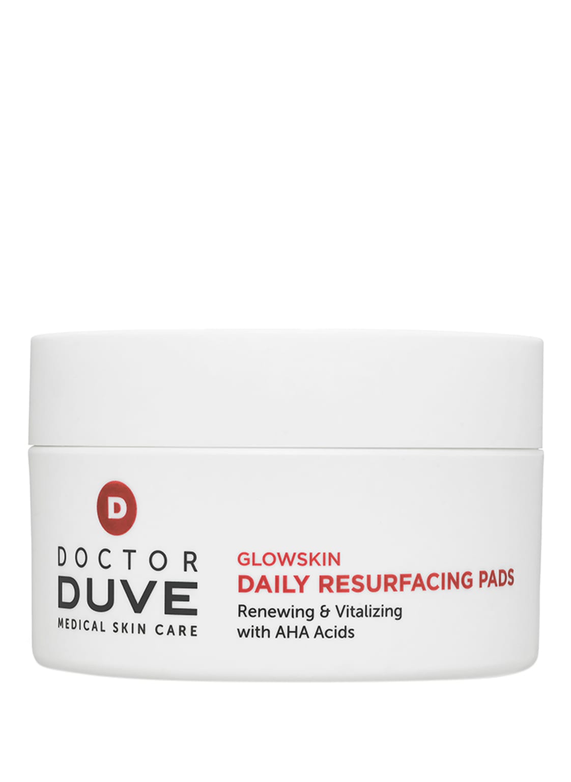 Image of Doctor Duve Glowskin Daily Resurfacing Pads Revitalisierende & glättende Gesichts-Peeling-Pads