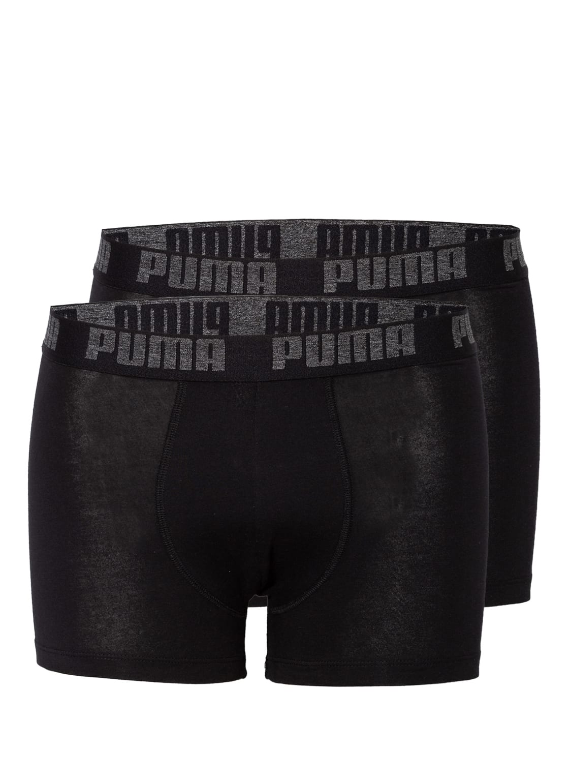 Puma 2er-Pack Boxershorts Cotton Stretch schwarz