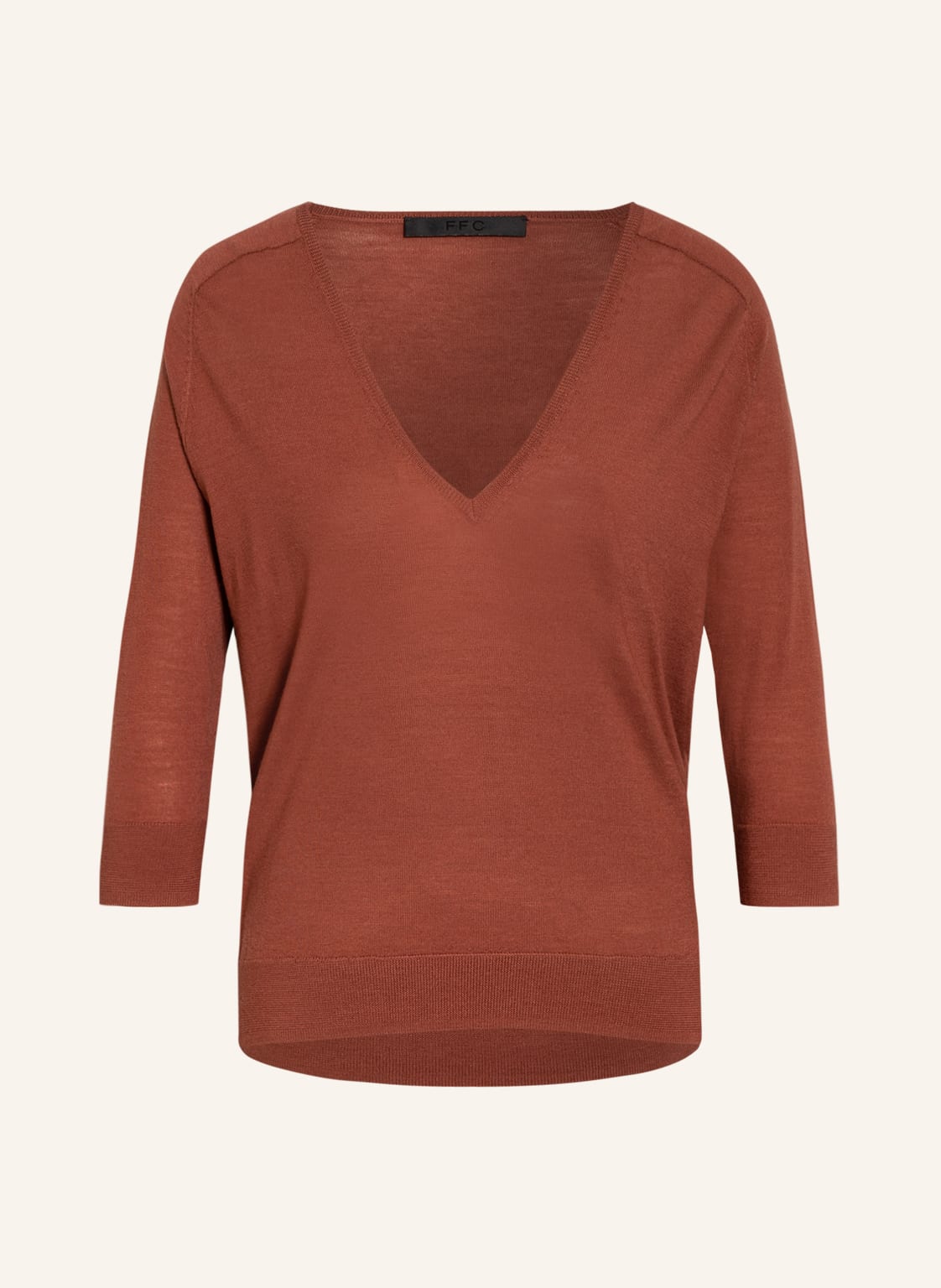 Image of Ffc Pullover Mit 3/4-Arm braun