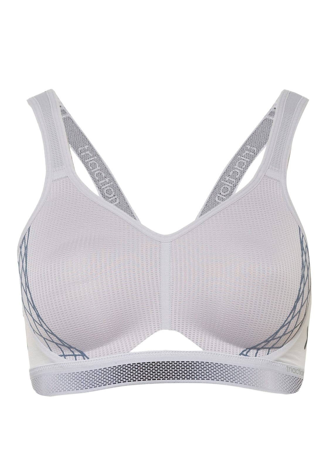 Triumph Schalen-Bh Triaction Cardio Cloud grau