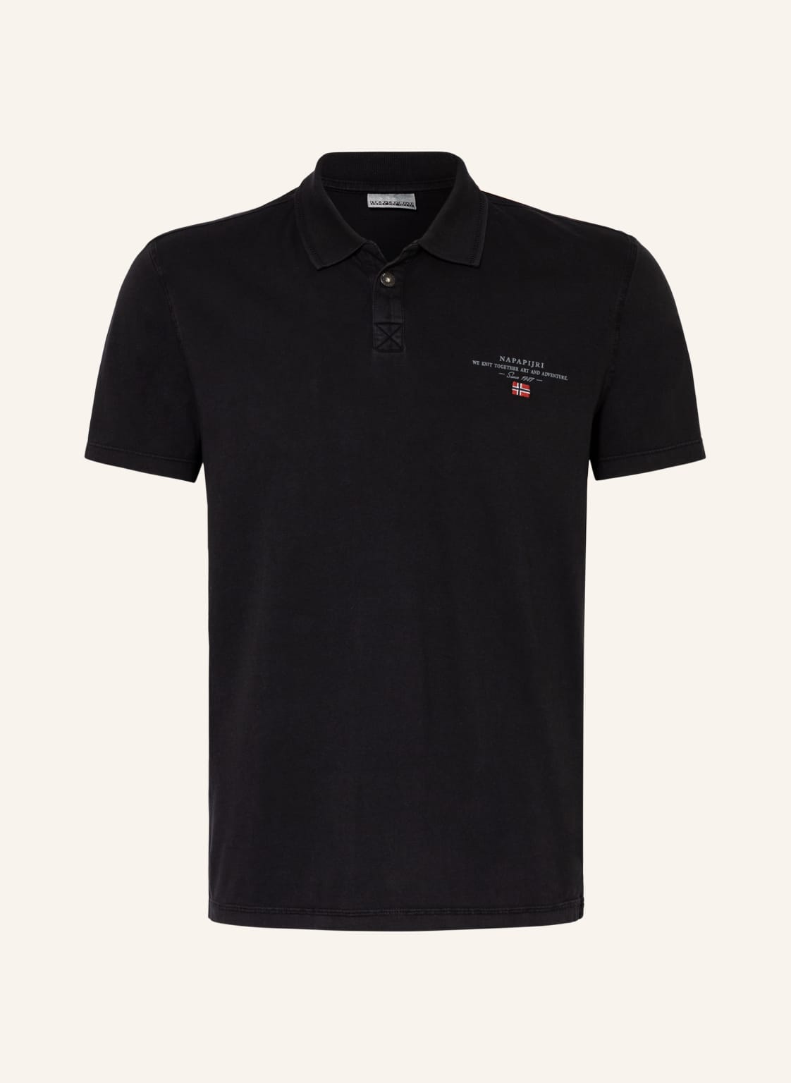 Napapijri Jersey-Poloshirt Elli 1 schwarz