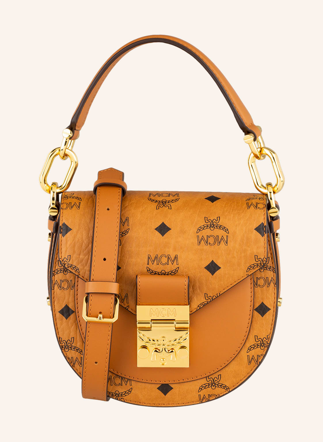 Image of Mcm Umhängetasche Patricia Mini braun
