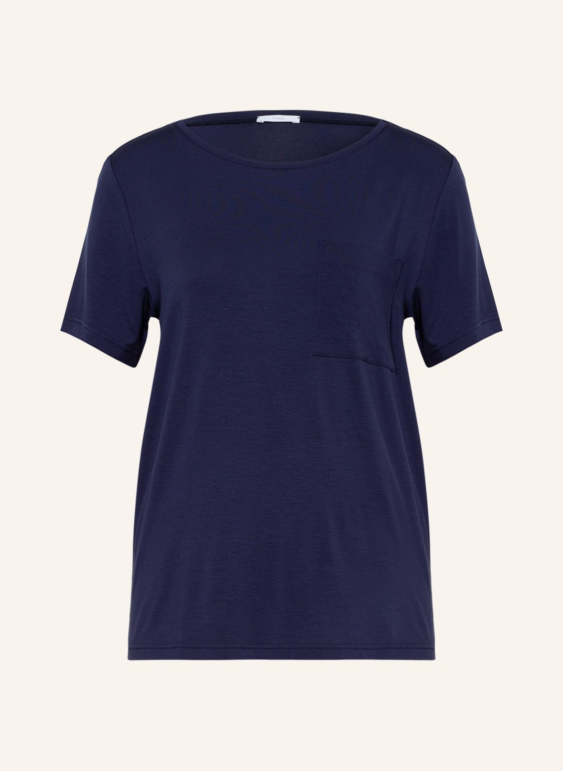 Image of Mey Schlafshirt Serie Sleepy & Easy blau