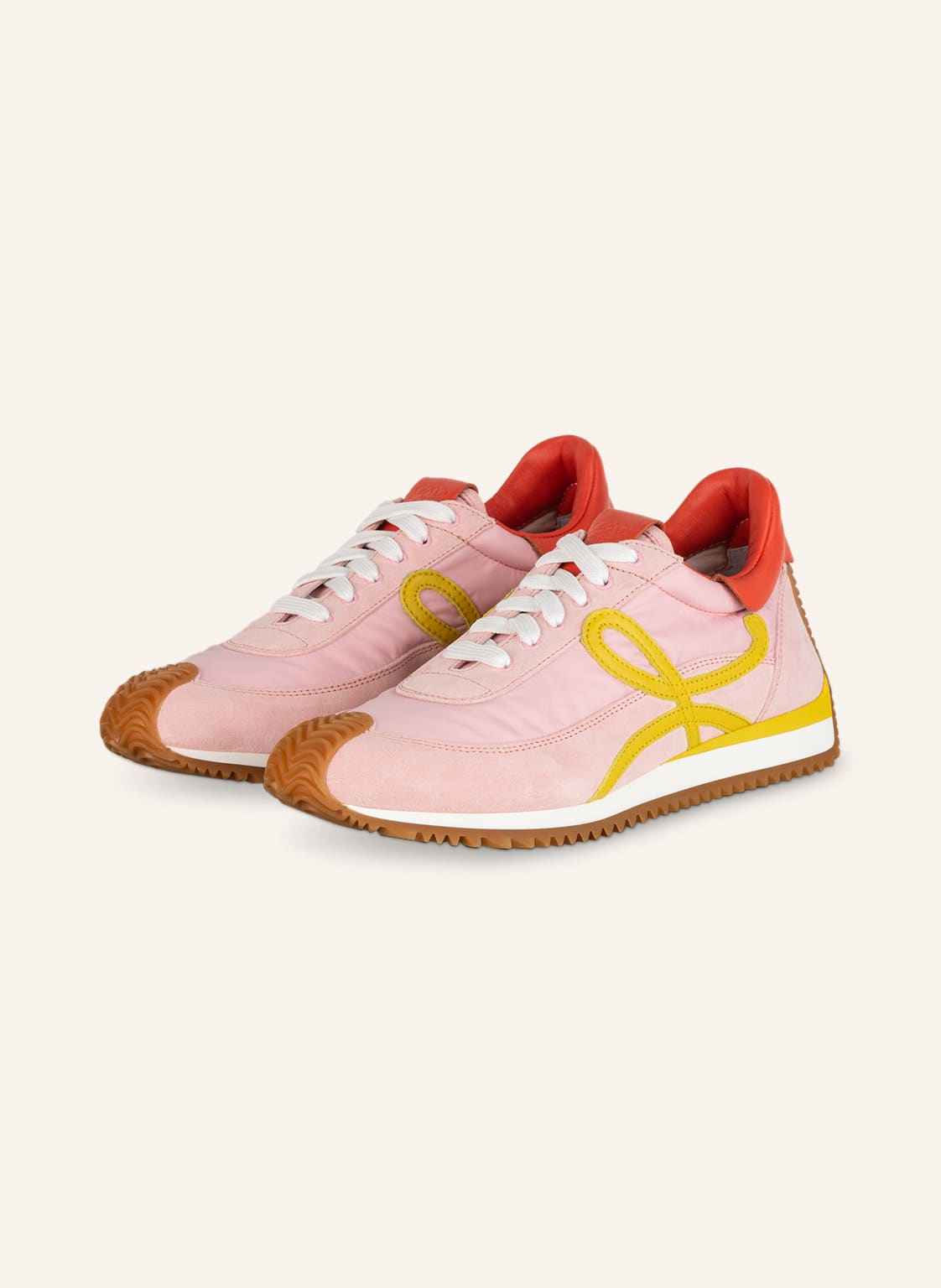 Image of Loewe Sneaker Flow Runner rosa