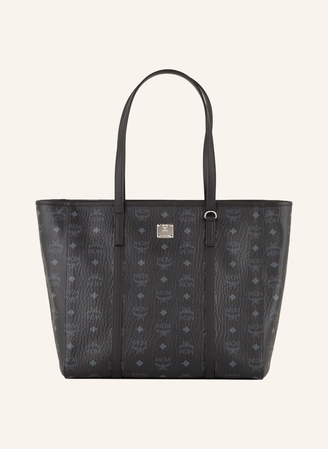Image of Mcm Shopper Toni Medium schwarz