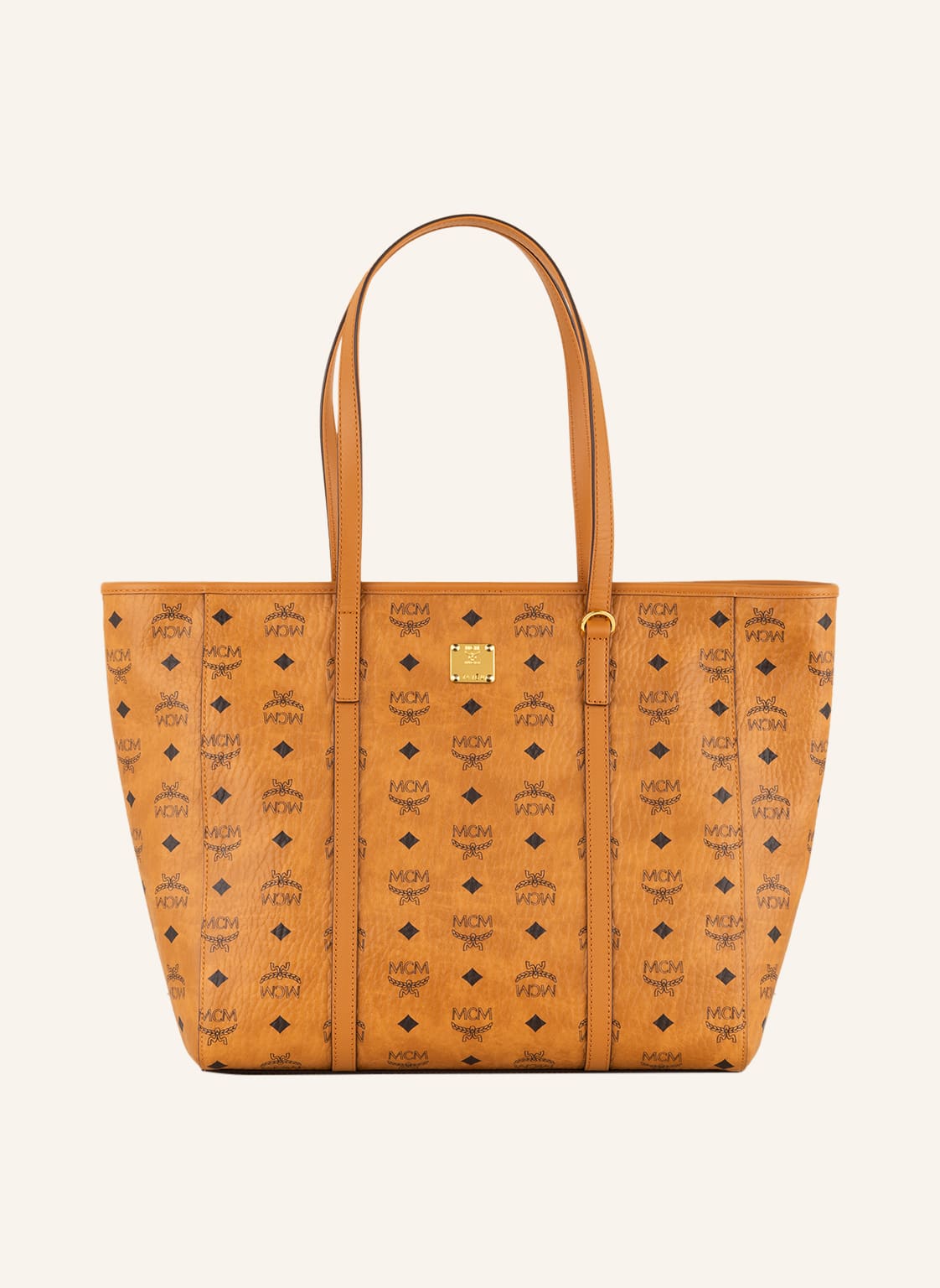 Image of Mcm Shopper Toni Medium braun