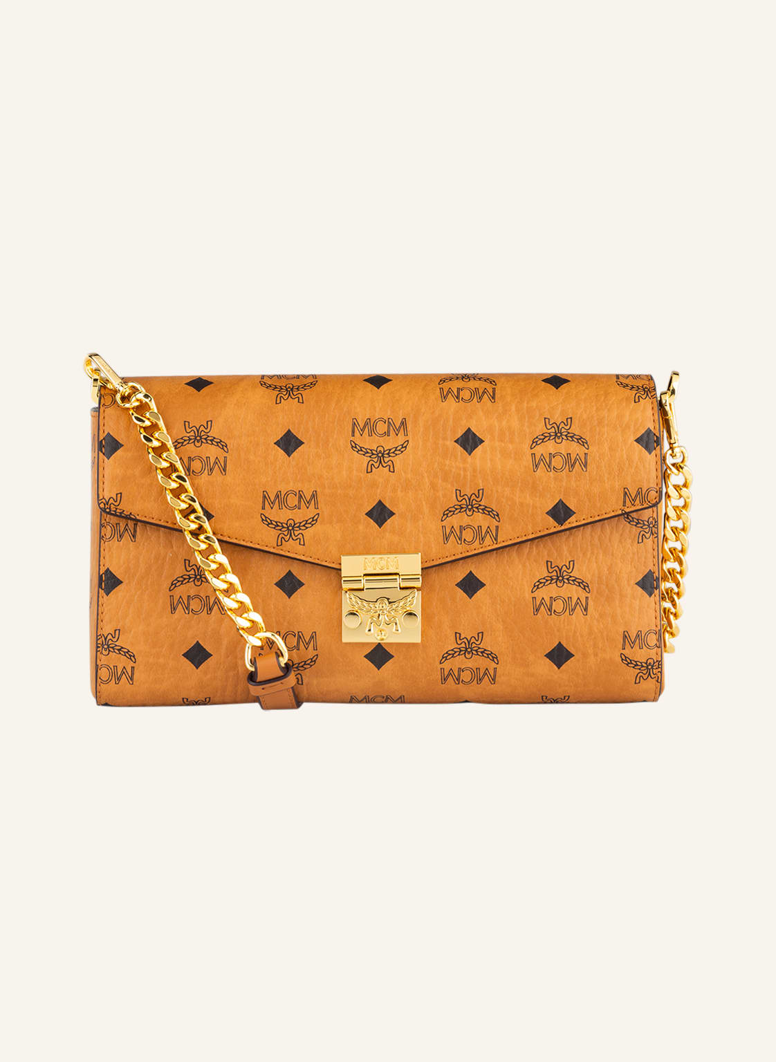 Mcm Umhängetasche Millie Medium braun
