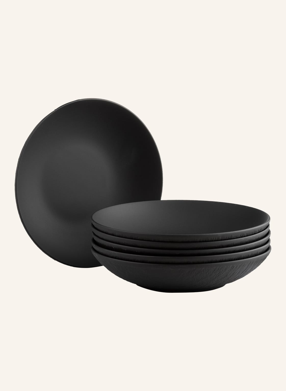Image of Villeroy & Boch 6er-Set Schalen Manufacture Rock schwarz