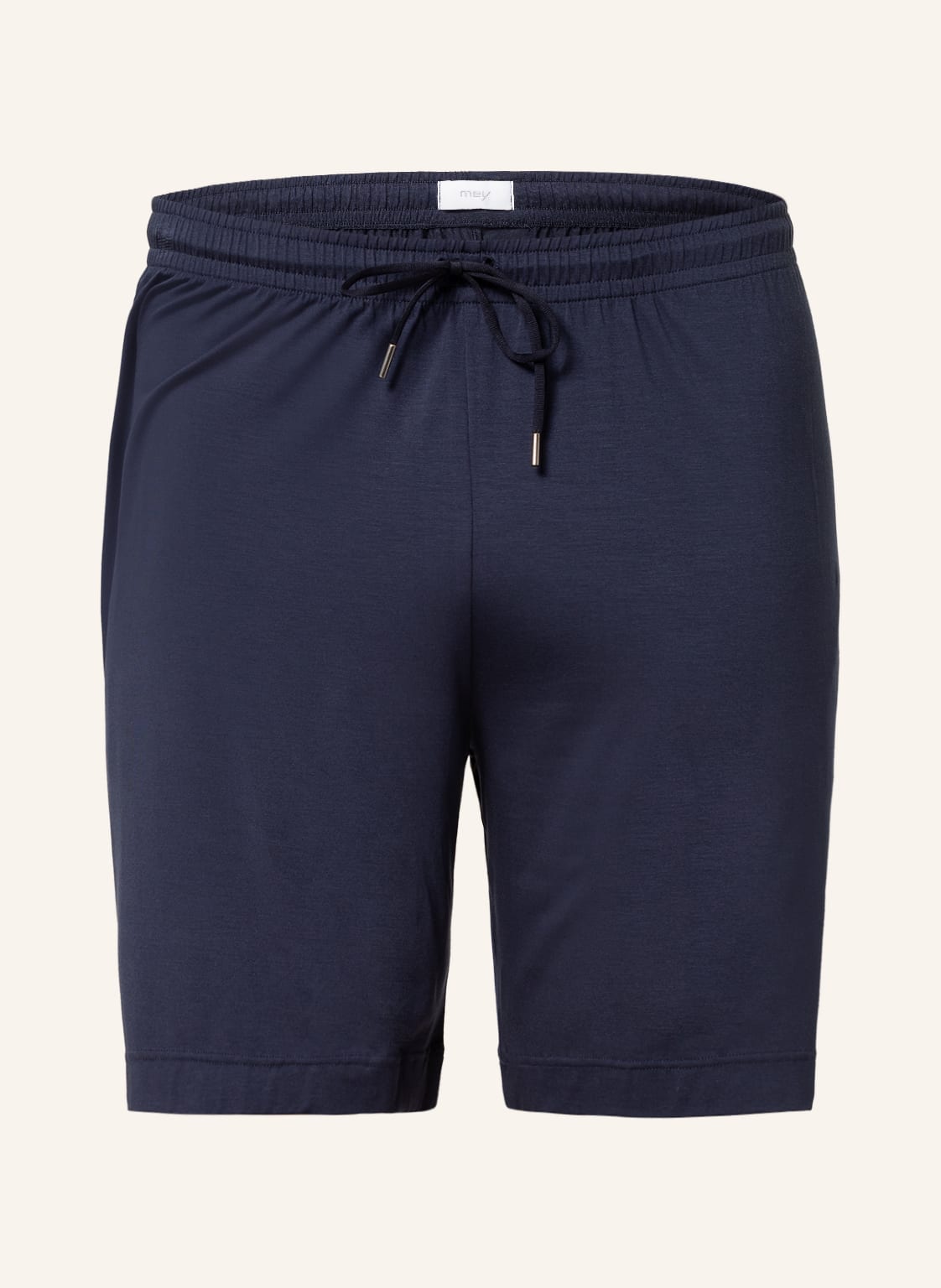 Image of Mey Schlafshorts Serie Jefferson blau