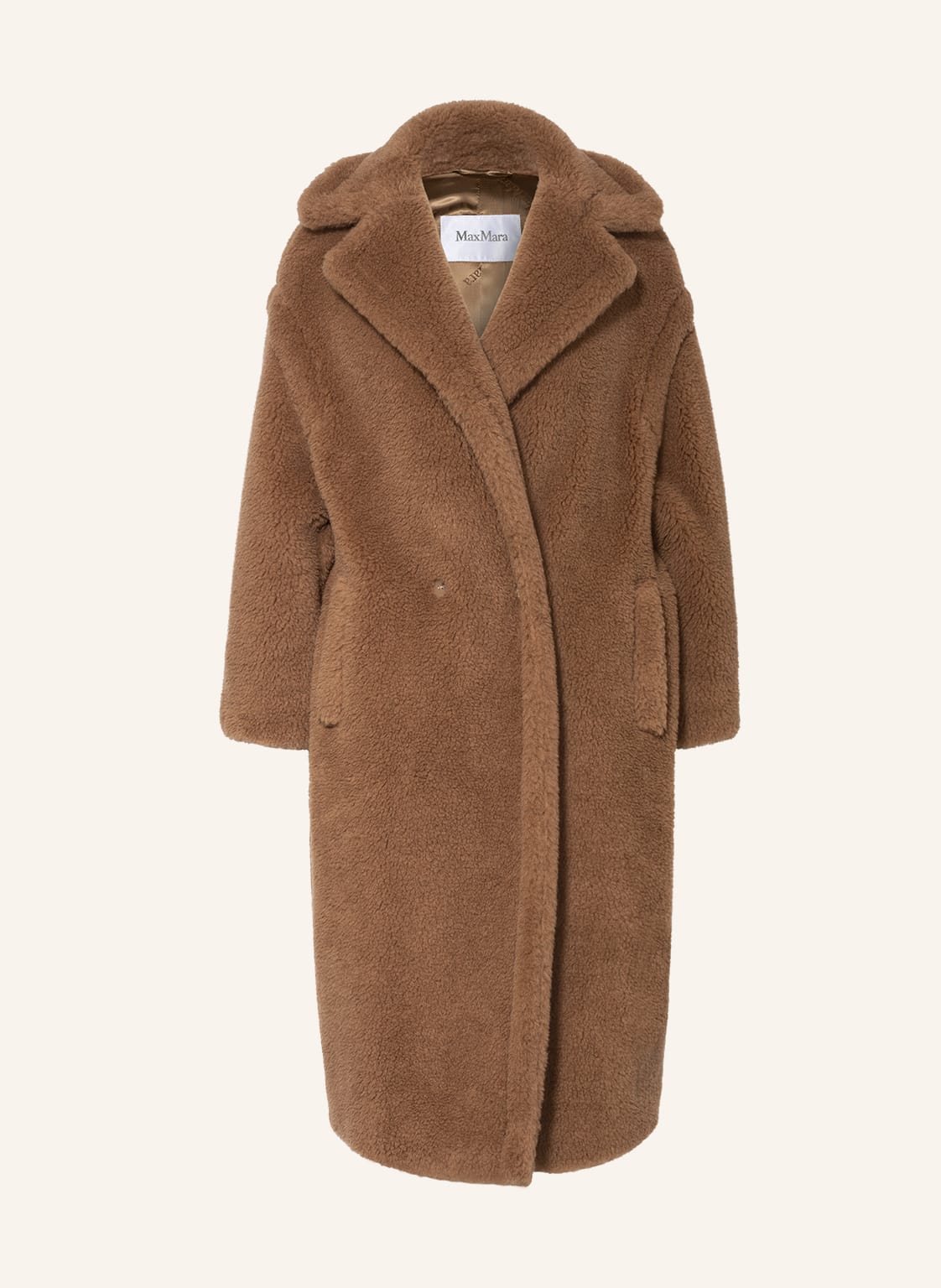 Image of Max Mara Kamelhaarmantel Teddy braun