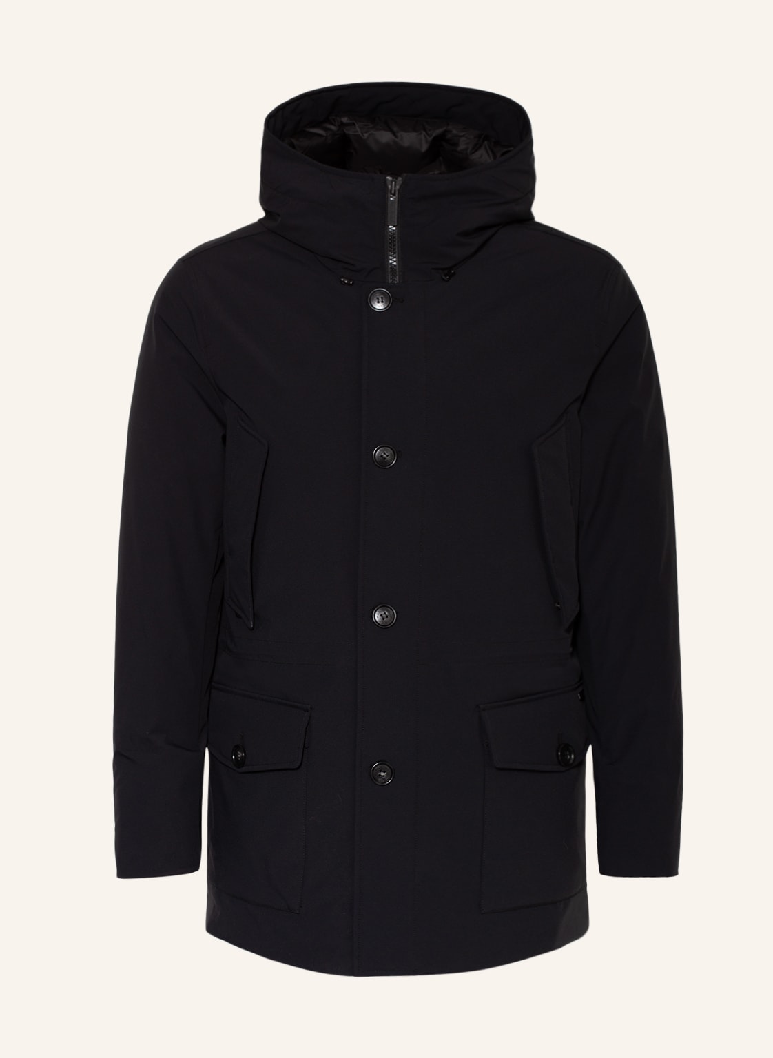 Image of Woolrich Daunenparka Arctic Stretch schwarz