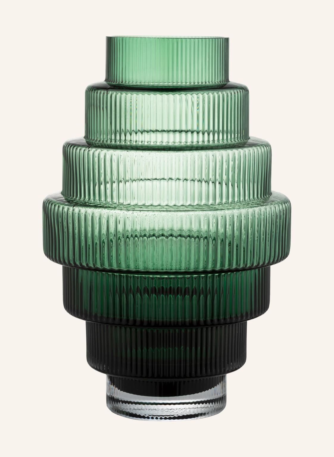 Image of Pols Potten Vase Steps gruen