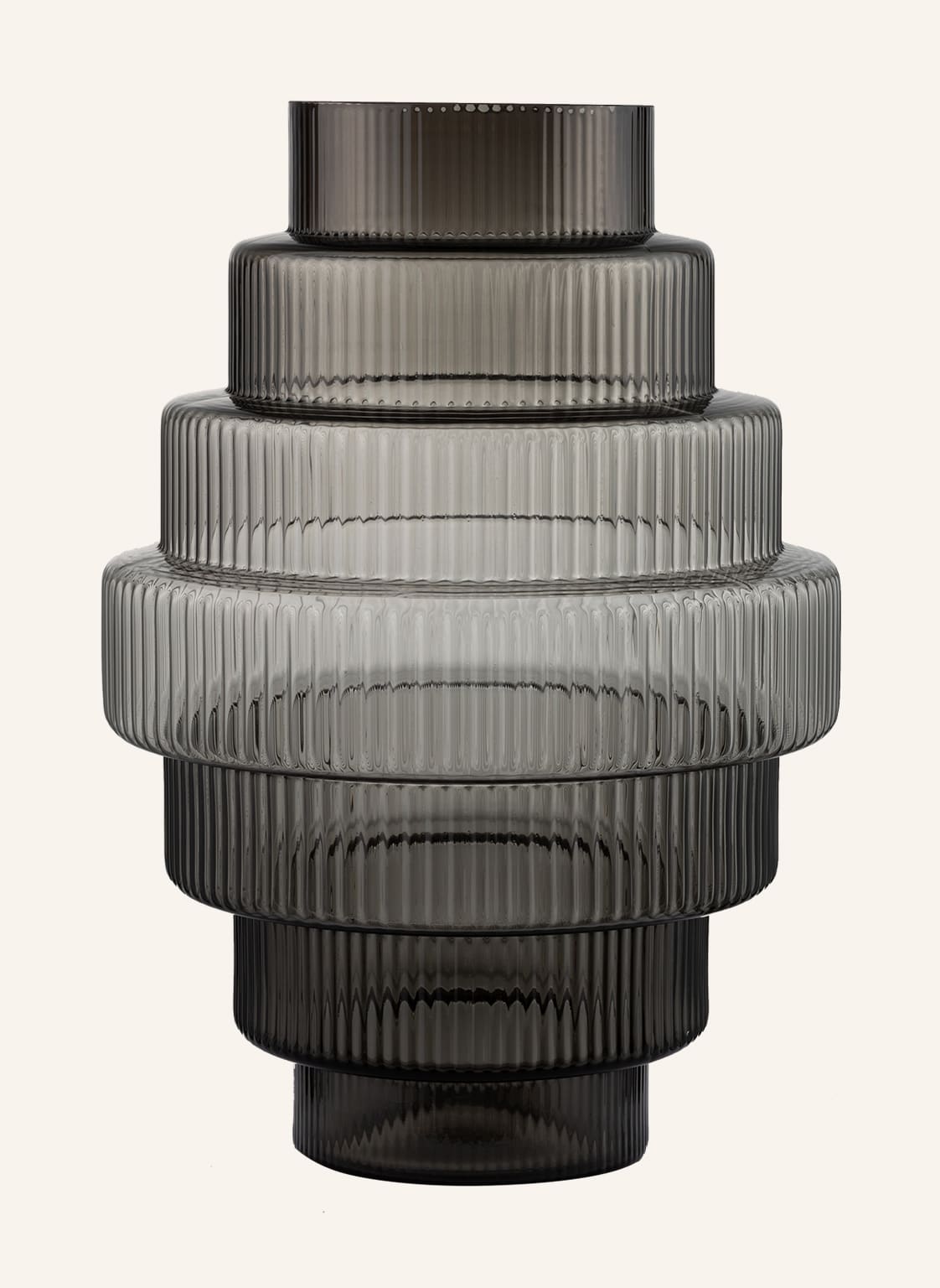 Image of Pols Potten Vase Steps Large grau