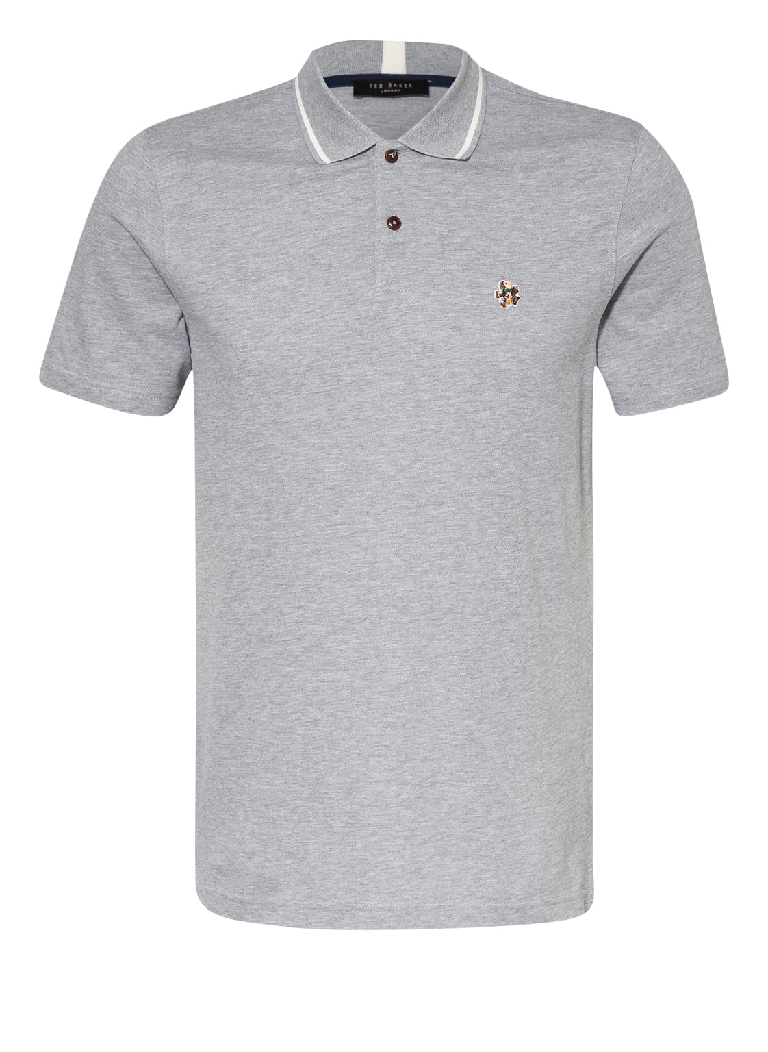 Image of Ted Baker Piqué-Poloshirt Camdn grau