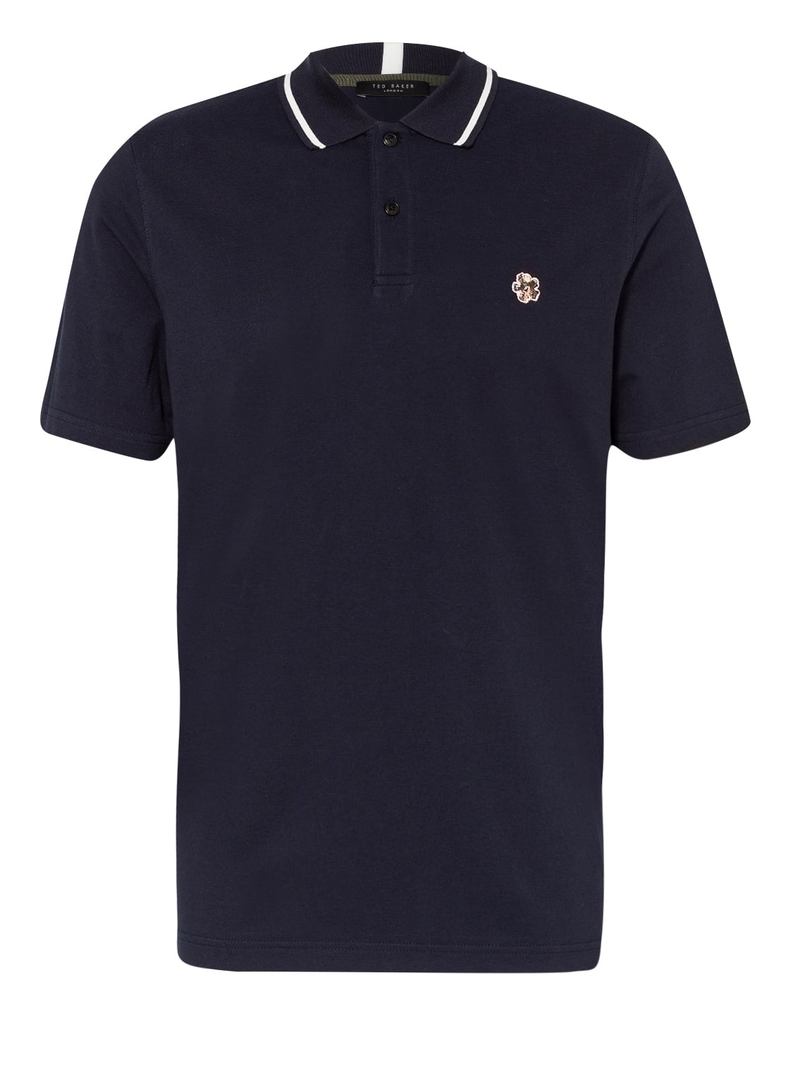 Image of Ted Baker Piqué-Poloshirt Camdn blau