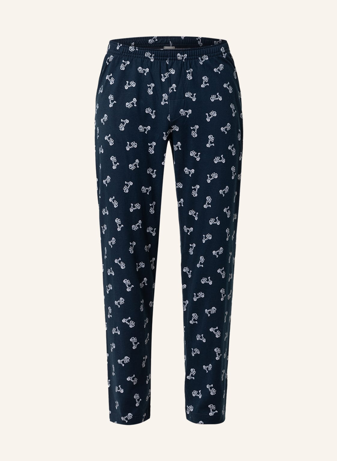 Image of Mey Lounge-Hose Serie Kilmore blau