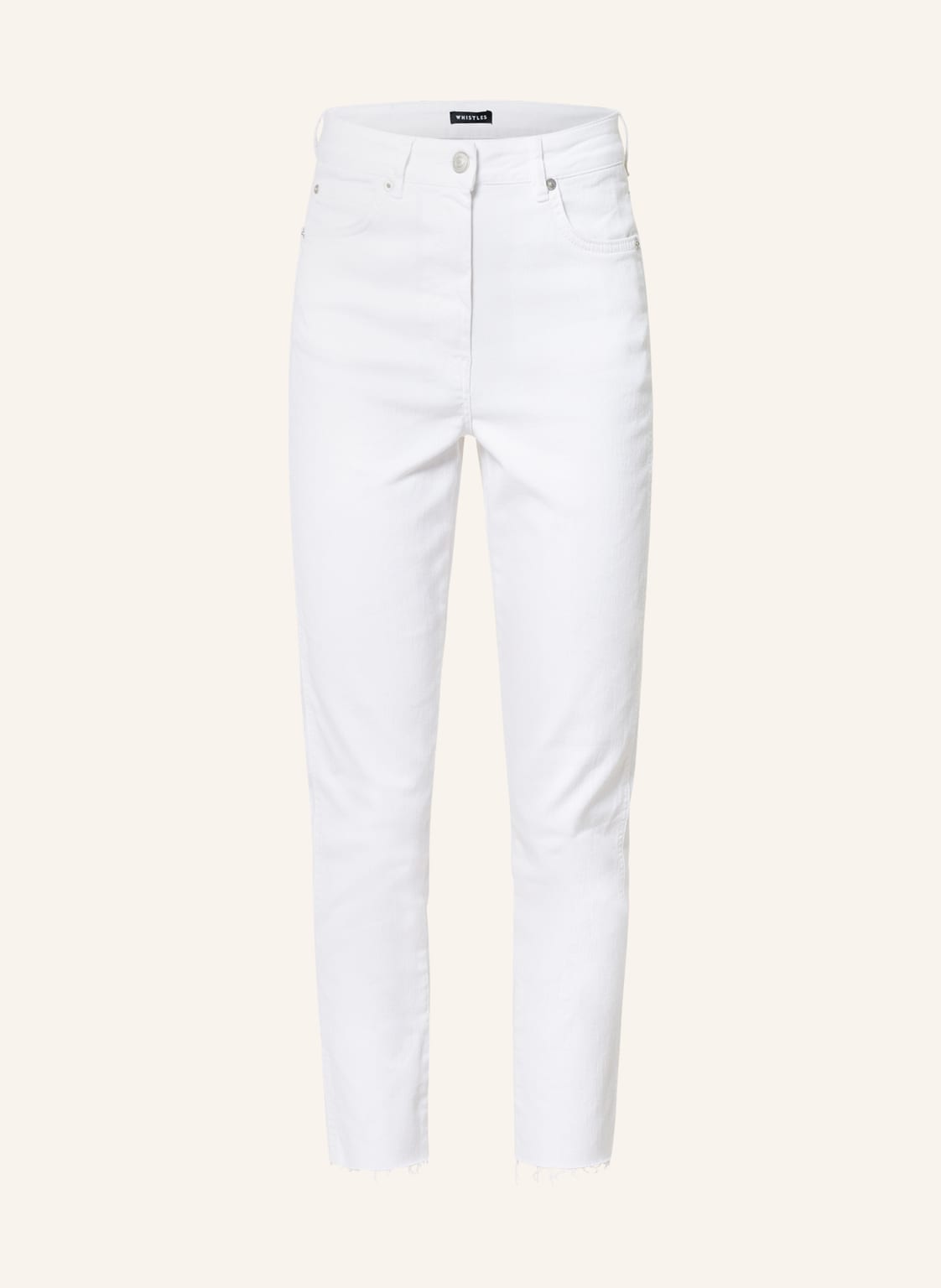 Image of Whistles 7/8-Jeans weiss