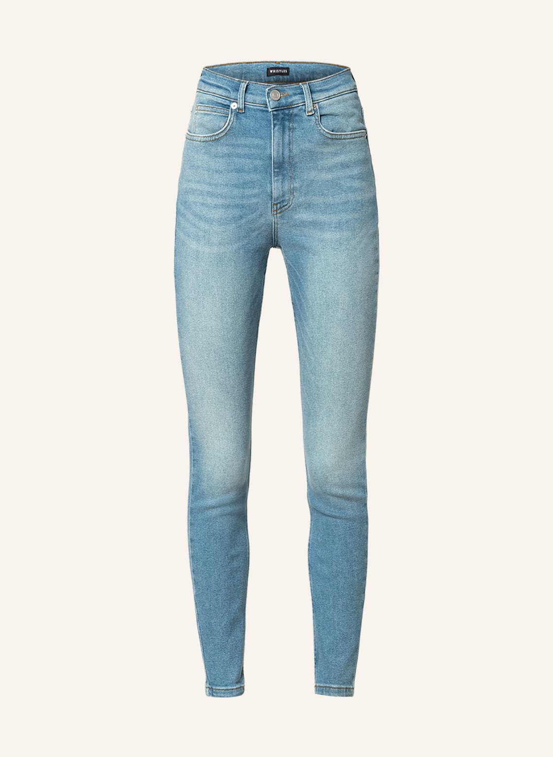 Image of Whistles Skinny Jeans blau