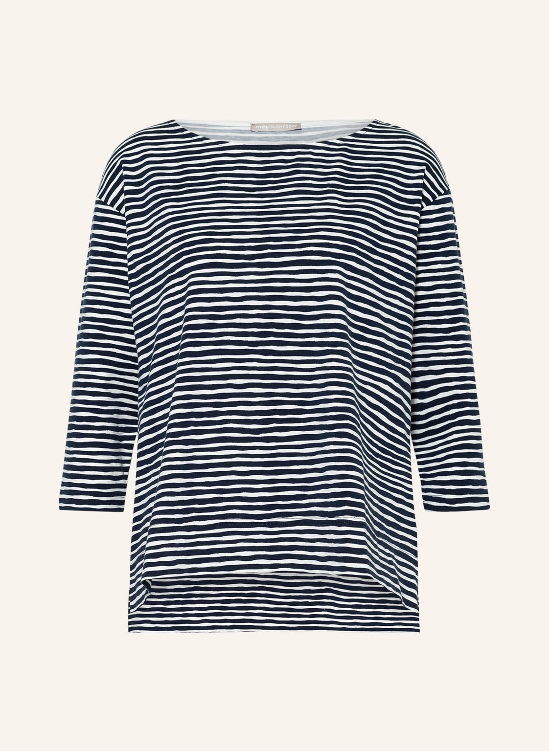 Image of Mey Lounge-Shirt Serie Abbi Mit 3/4-Arm blau