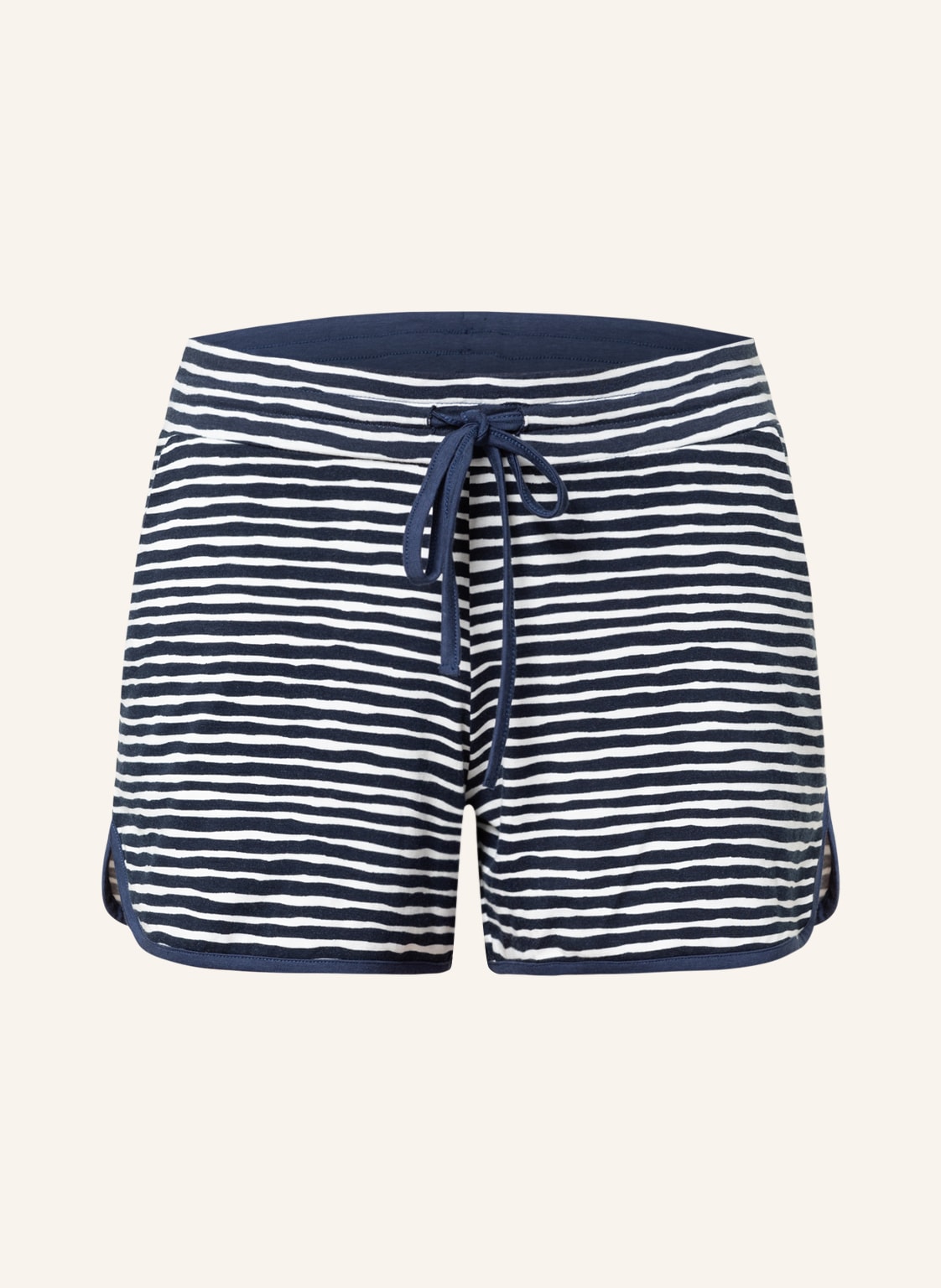 Image of Mey Schlafshorts Serie Abbi blau