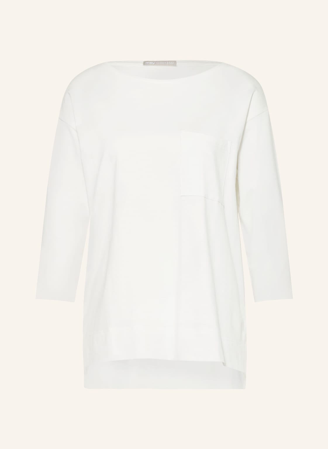Image of Mey Schlafshirt Serie Liah Mit 3/4-Arm beige