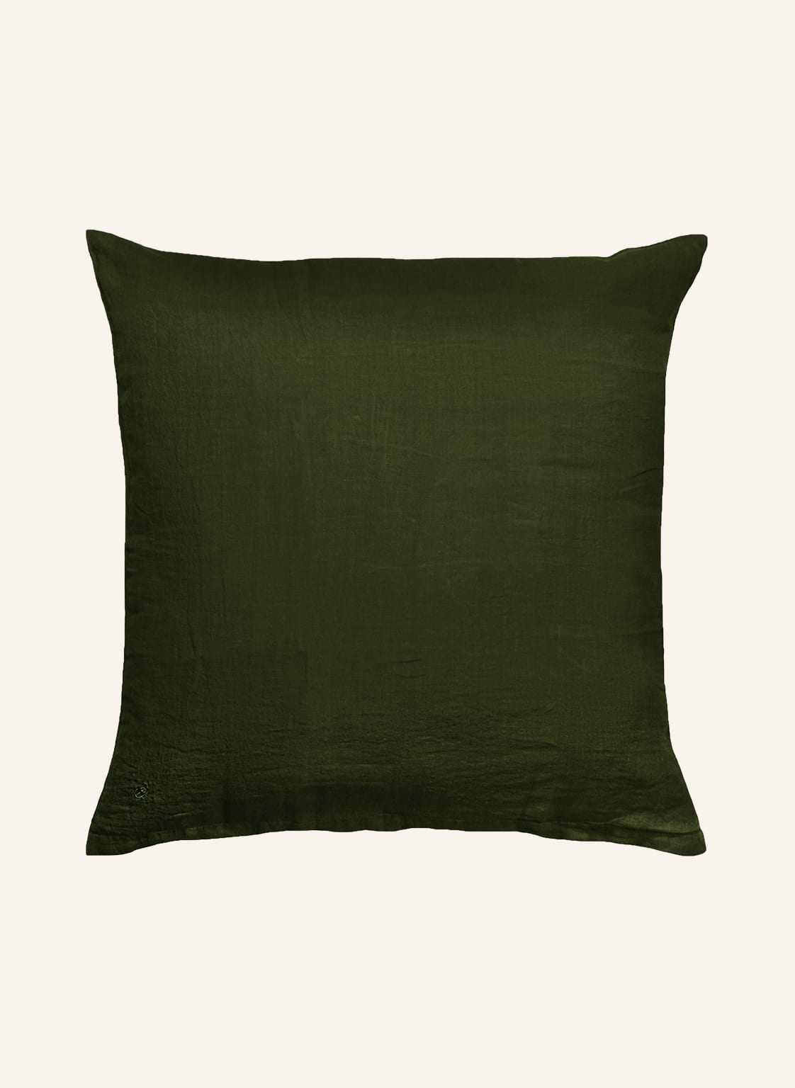 Image of Zoeppritz Kissenbezug Stay Aus Leinen gruen