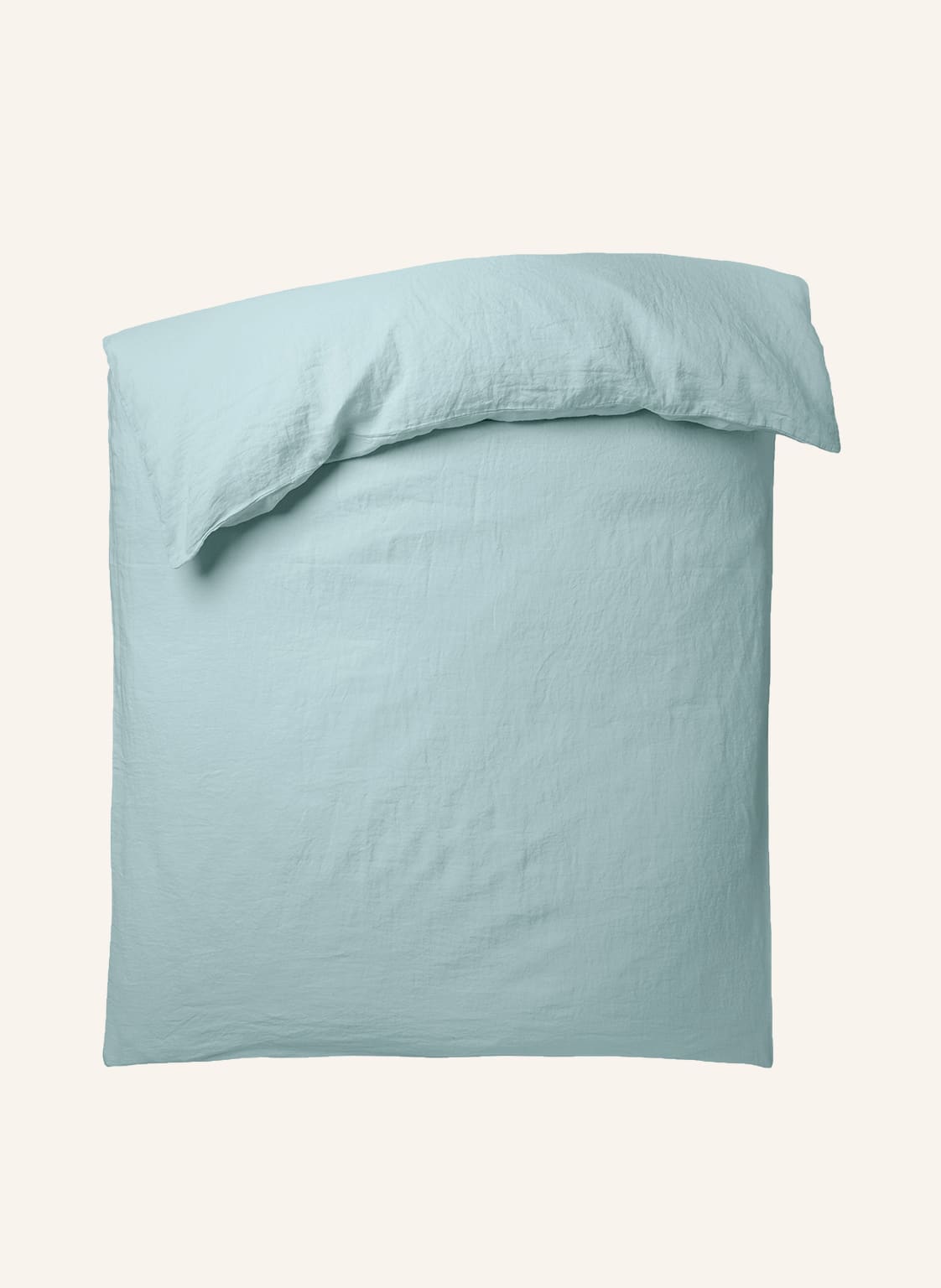 Image of Zoeppritz Bettbezug Stay Aus Leinen blau