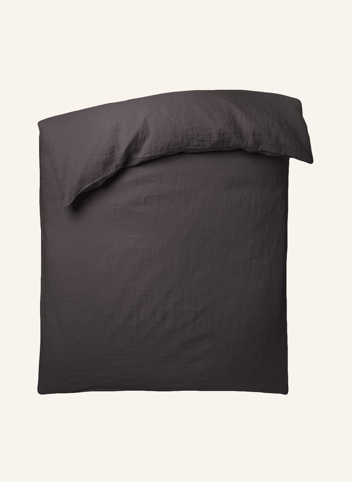 Image of Zoeppritz Bettbezug Stay Aus Leinen grau