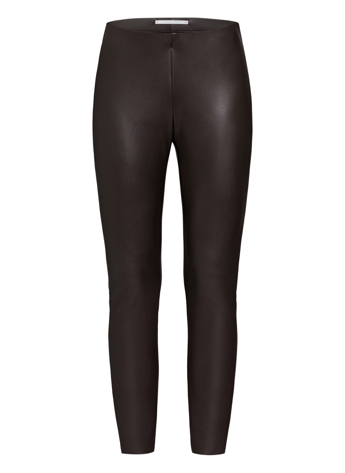 Image of Raffaello Rossi Leggings Resa In Lederoptik braun