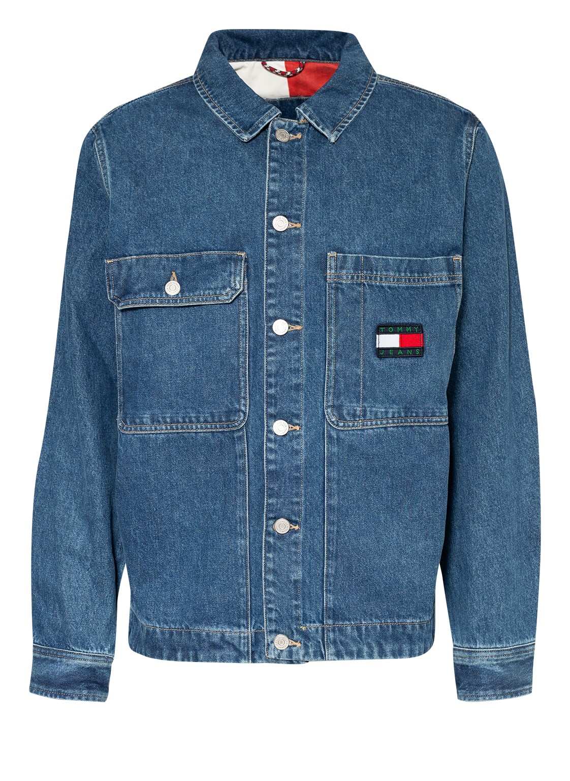 Tommy Jeans Jeansjacke blau