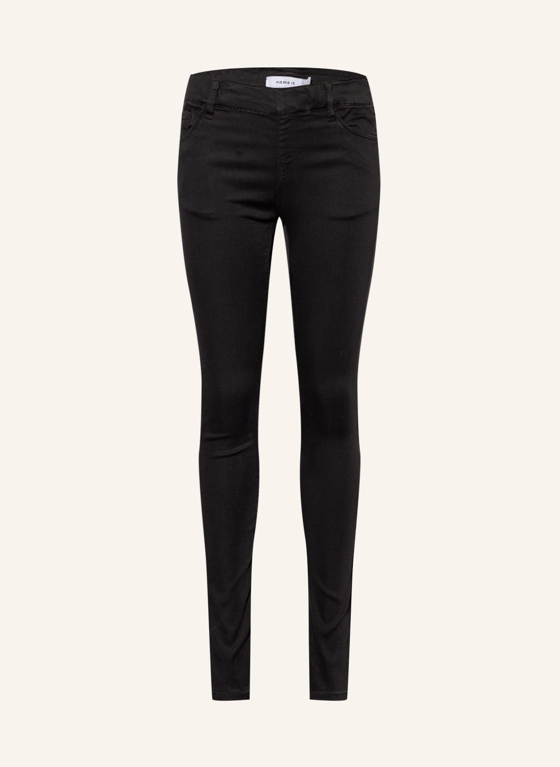 Image of Name It Jeggings schwarz