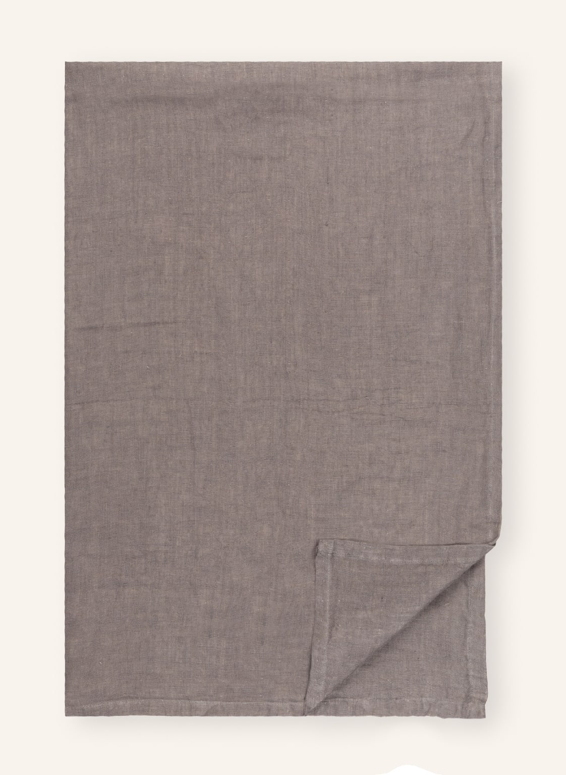 Image of Marc O'polo Leinen-Plaid Linka grau