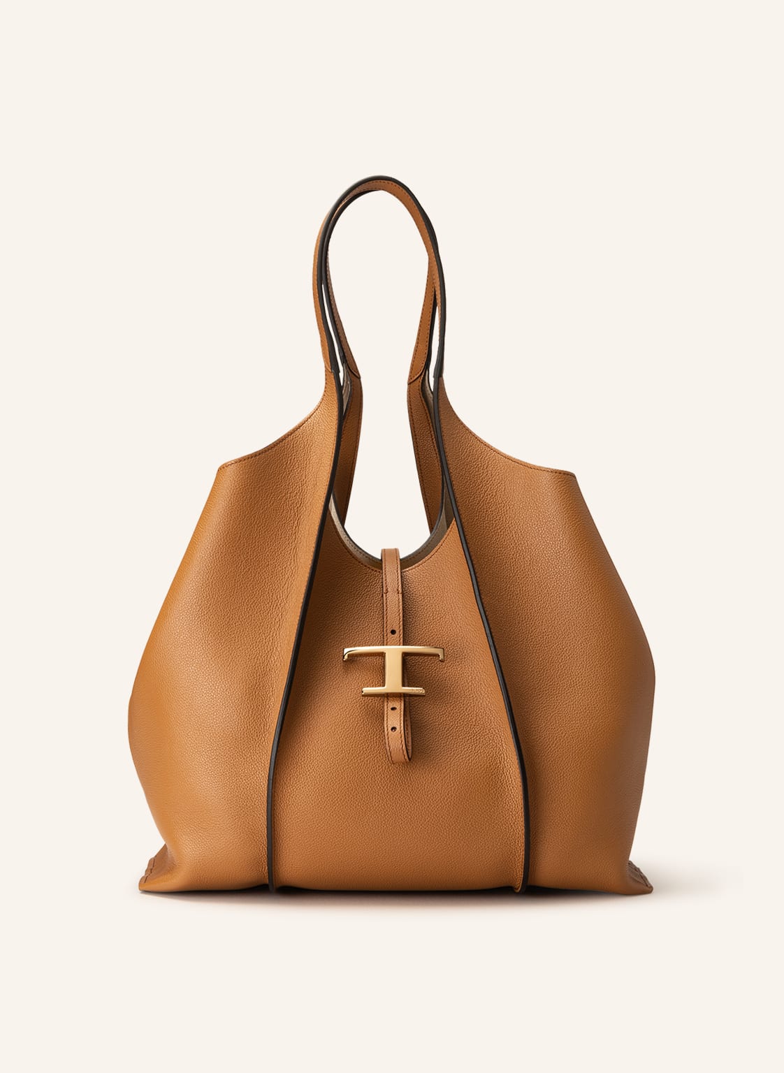 Image of Tod's Shopper Timeless Mit Pouch braun