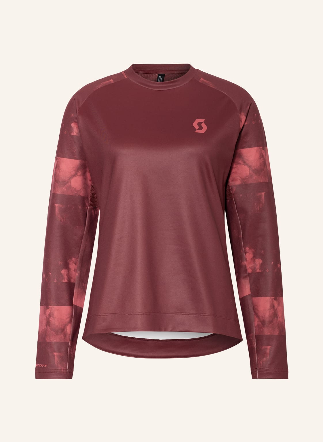 Image of Scott Radshirt Trail Storm Mit Mesh-Einsätzen rot