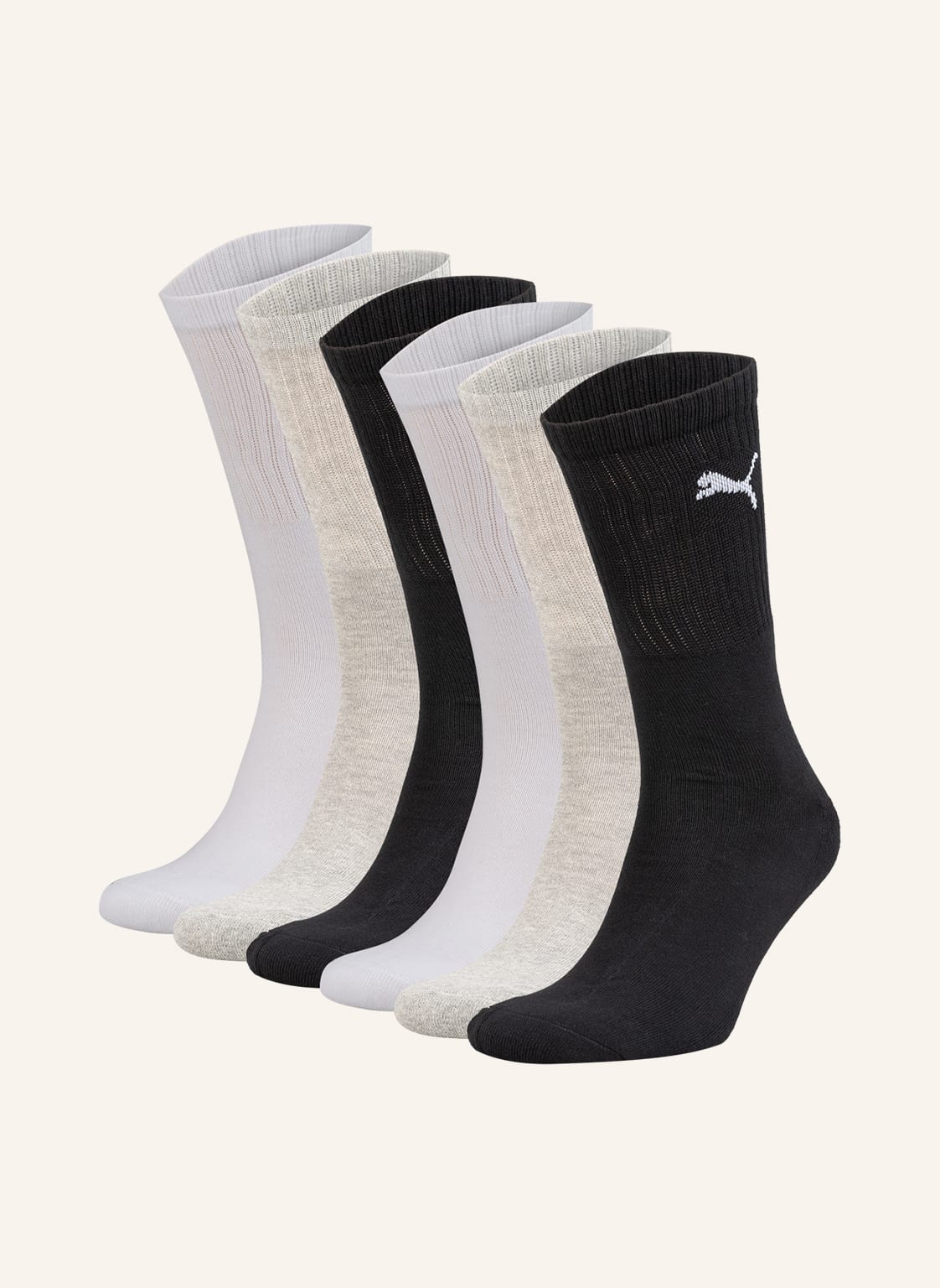 Image of Puma 6er-Pack Strümpfe grau